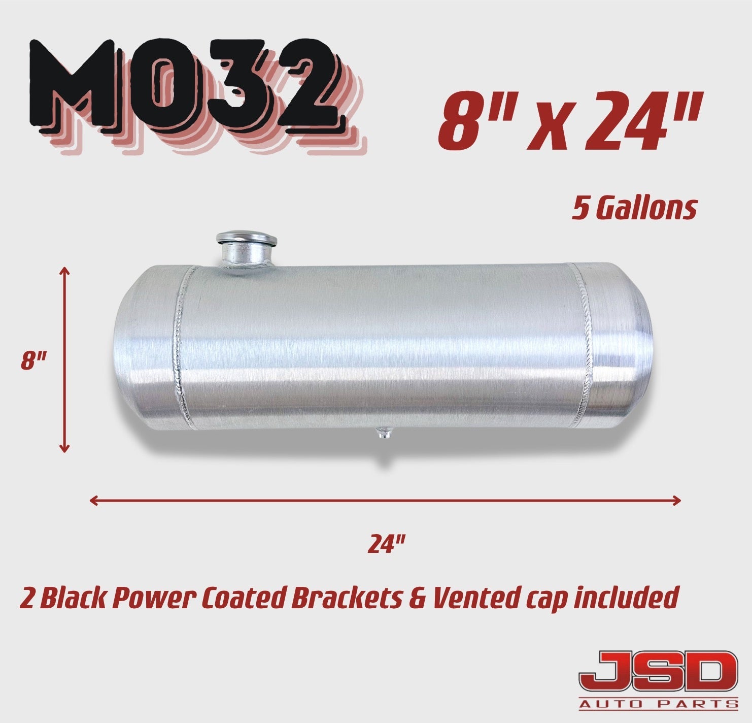 トップス NO.TANK/STD 12 Gallon Boat Gas Tank JSD 0.58 Gallon Overall 4 X 12