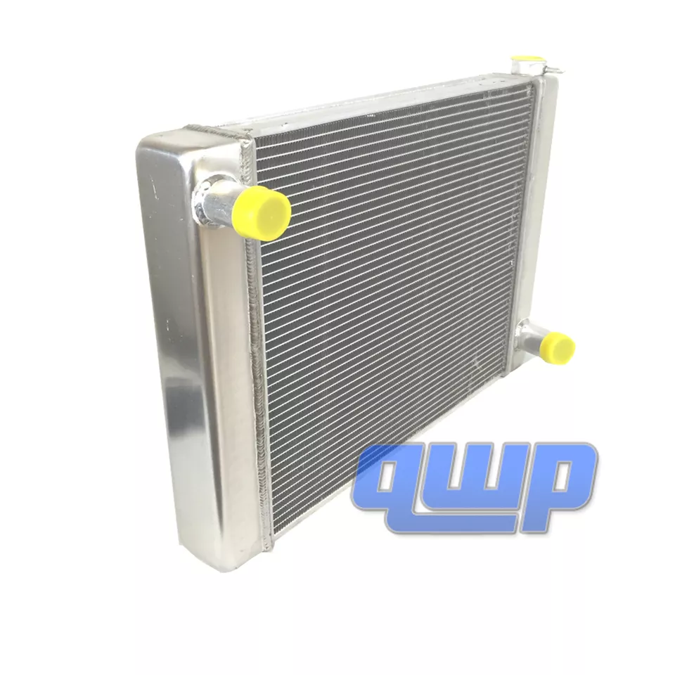 Universal Aluminum Racing Radiator Chevy GM 2 Row Single Pass 24" x19" x3"