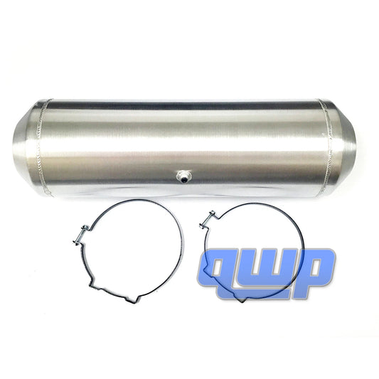 M036 JSD Aluminum Spun Fuel Tank 10x33 End Fill 11.00 Gallon 1/4'' NPT