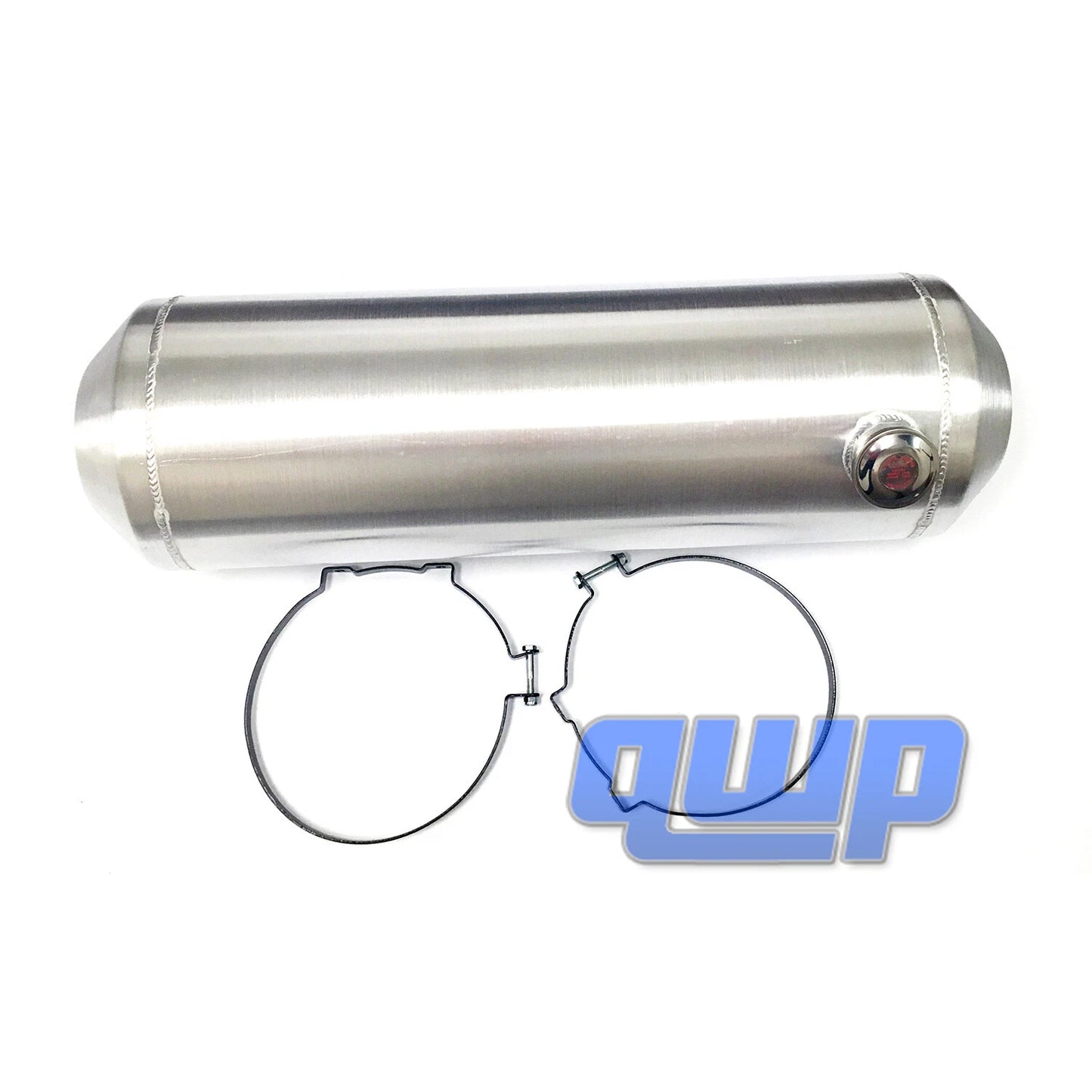 M036 JSD Aluminum Spun Fuel Tank 10x33 End Fill 11.00 Gallon 1/4'' NPT