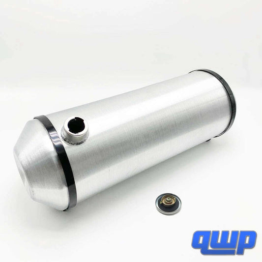 M197 JSD Aluminum Spun Fuel Tank 10x30 End Fill 10.00 Gallon 3/8'' NPT