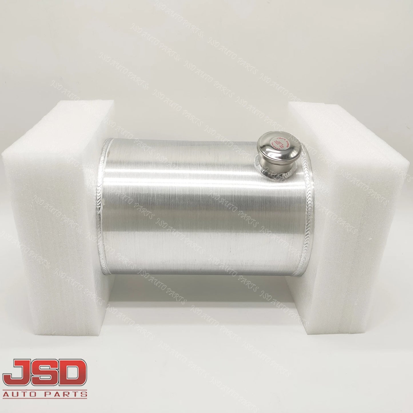 M263 JSD Aluminum Spun Fuel Tank 10x20 End Fill 6.75 Gallon 1/4'' NPT
