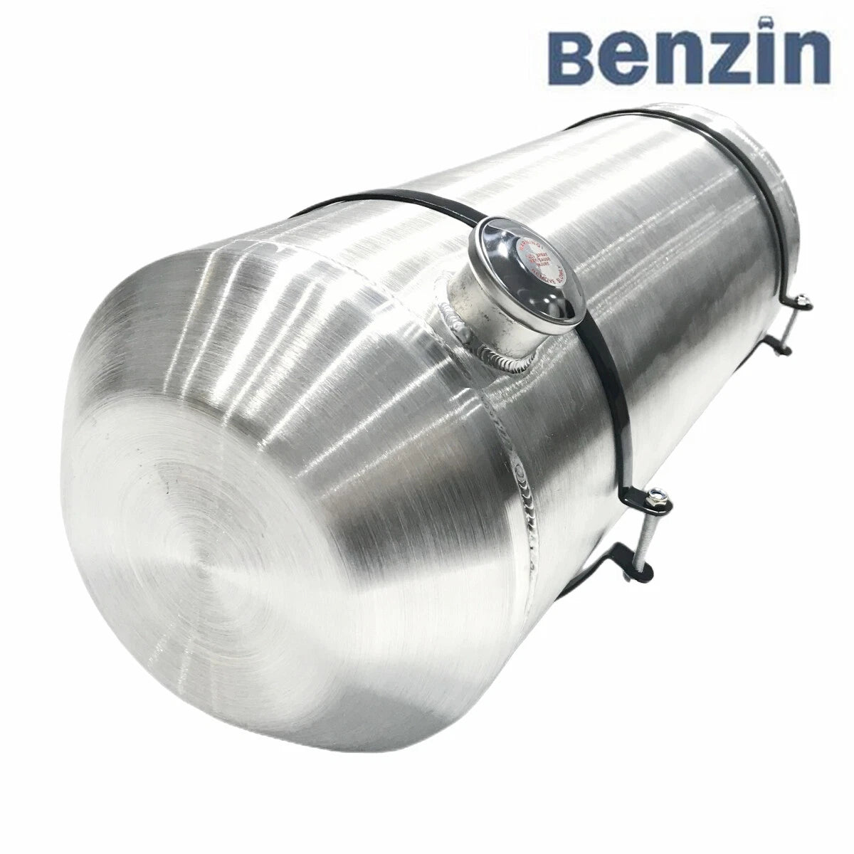 M293 JSD Aluminum Spun Fuel Tank 12x33 End Fill 15.63 Gallon 1/4'' NPT