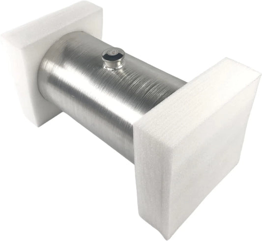 M309 JSD Aluminum Spun Fuel Tank 12x26 Center Fill 11.63 Gallon 3/8'' NPT