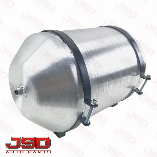 M336 JSD Aluminum Spun Fuel Tank 10x16 Vertical Fill 5 Gallon 1/4'' NPT