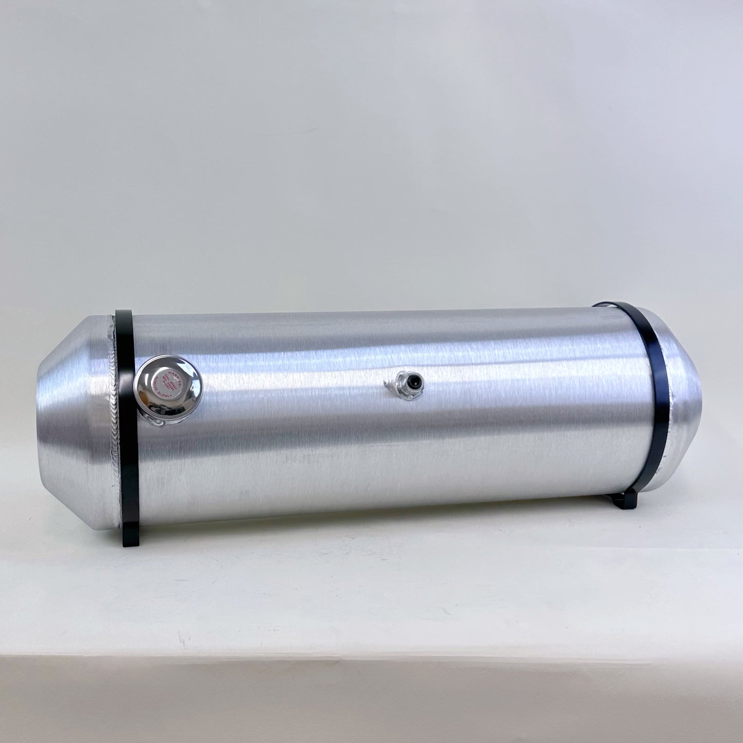 M702 JSD Aluminum Spun Fuel Tank 10x33 center Fill 11 Gallon 3/8'' NPT w Dual outlet design (return-compatible)