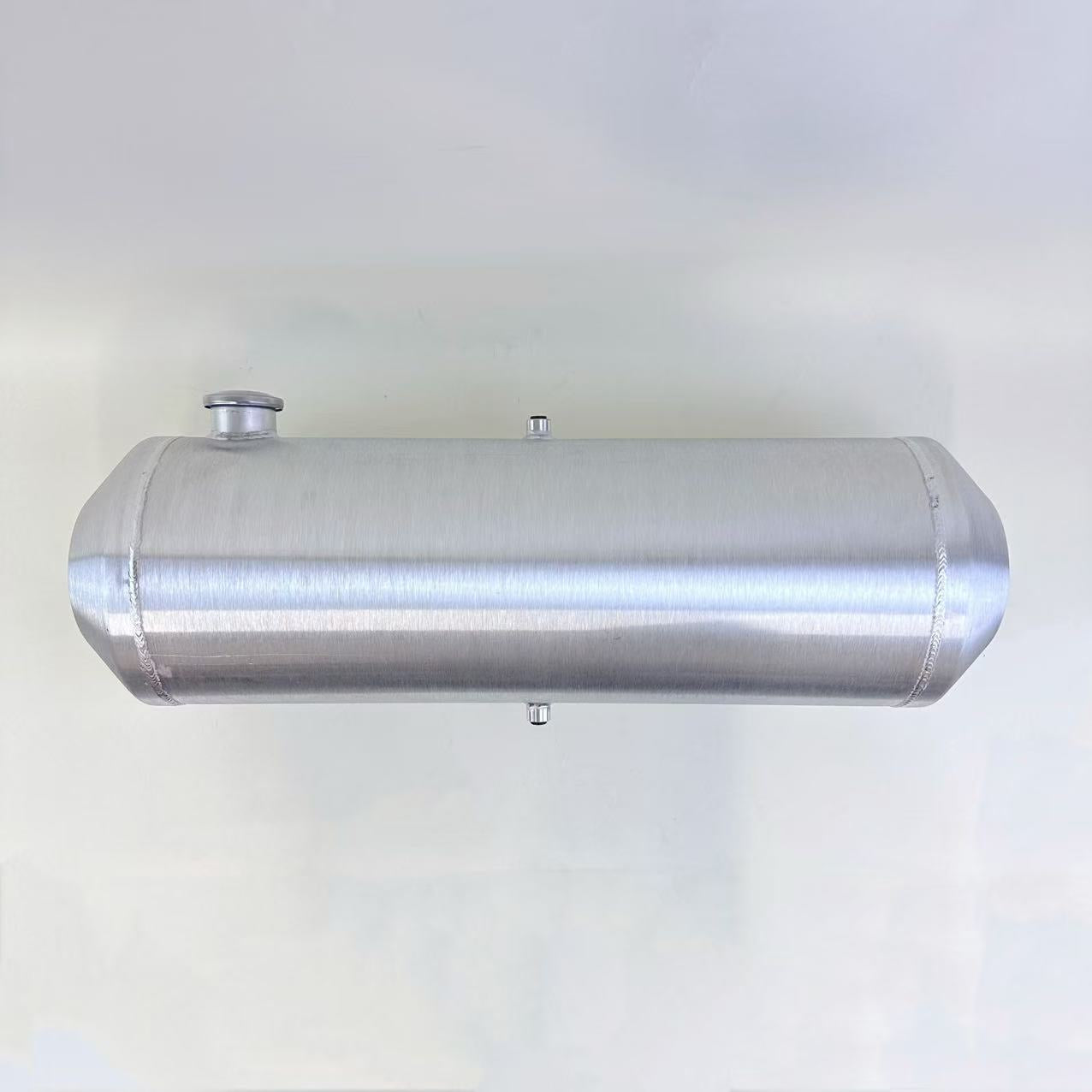 M702 JSD Aluminum Spun Fuel Tank 10x33 center Fill 11 Gallon 3/8'' NPT w Dual outlet design (return-compatible)