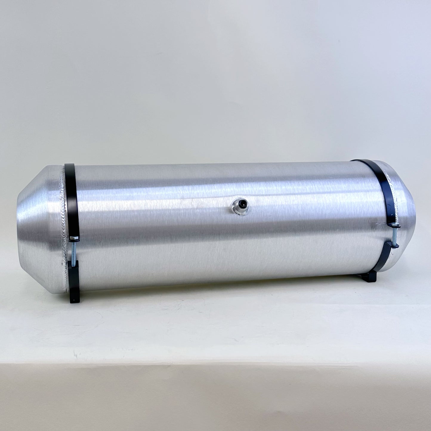 M702 JSD Aluminum Spun Fuel Tank 10x33 center Fill 11 Gallon 3/8'' NPT w Dual outlet design (return-compatible)