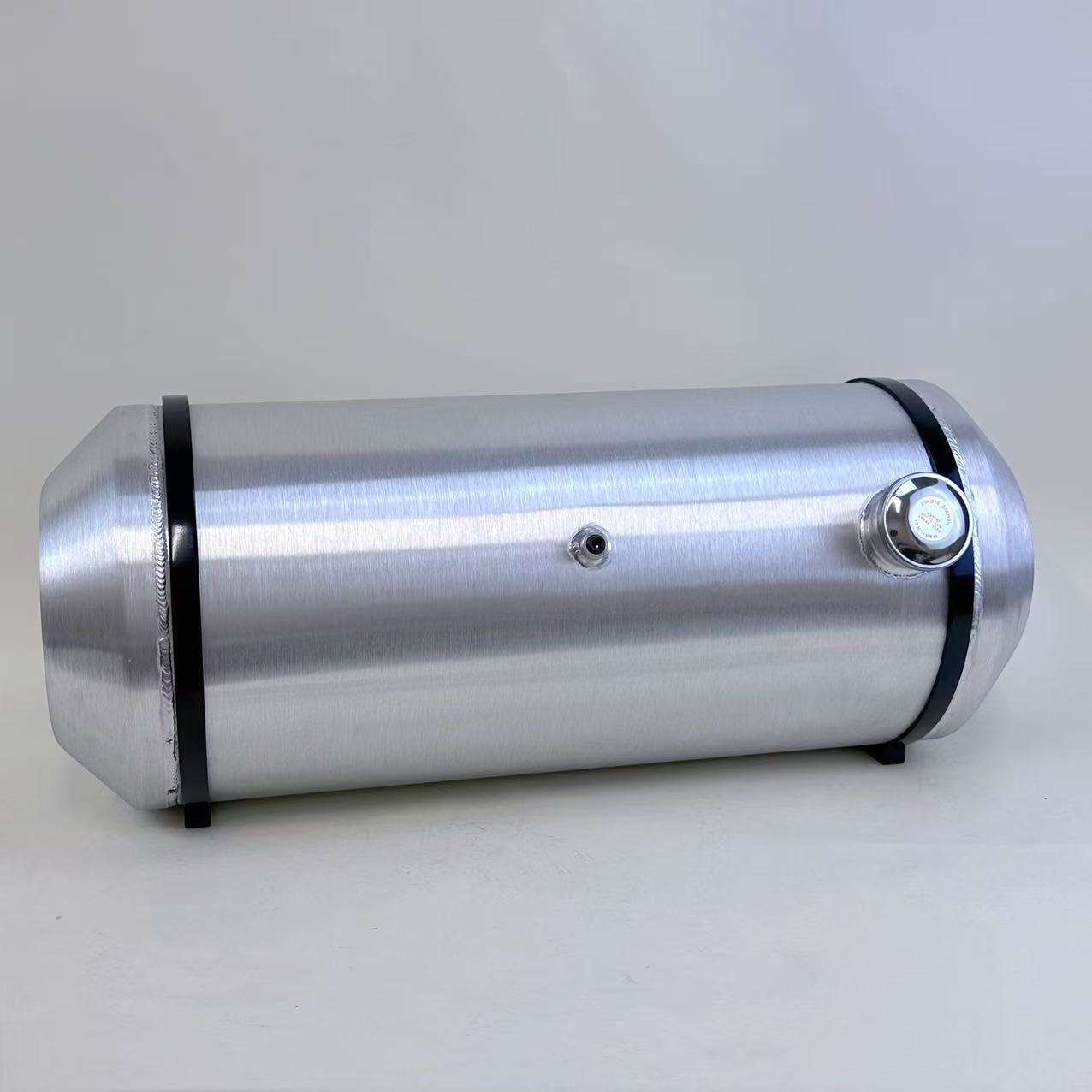 M705 JSD Aluminum Spun Fuel Tank 12x30 center Fill 14.5 Gallon 1/4'' NPT w Dual outlet design (return-compatible)