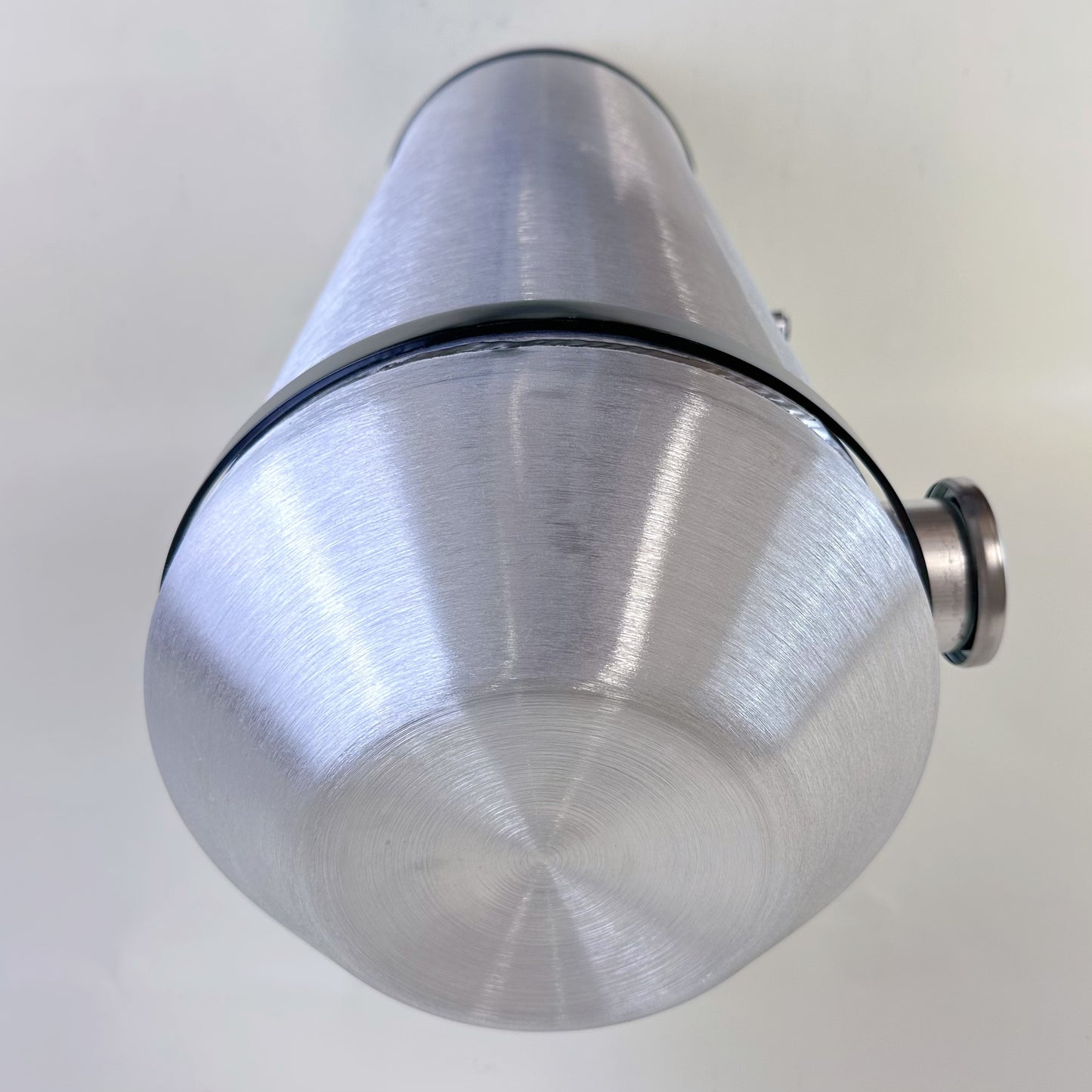 M702 JSD Aluminum Spun Fuel Tank 10x33 center Fill 11 Gallon 3/8'' NPT w Dual outlet design (return-compatible)