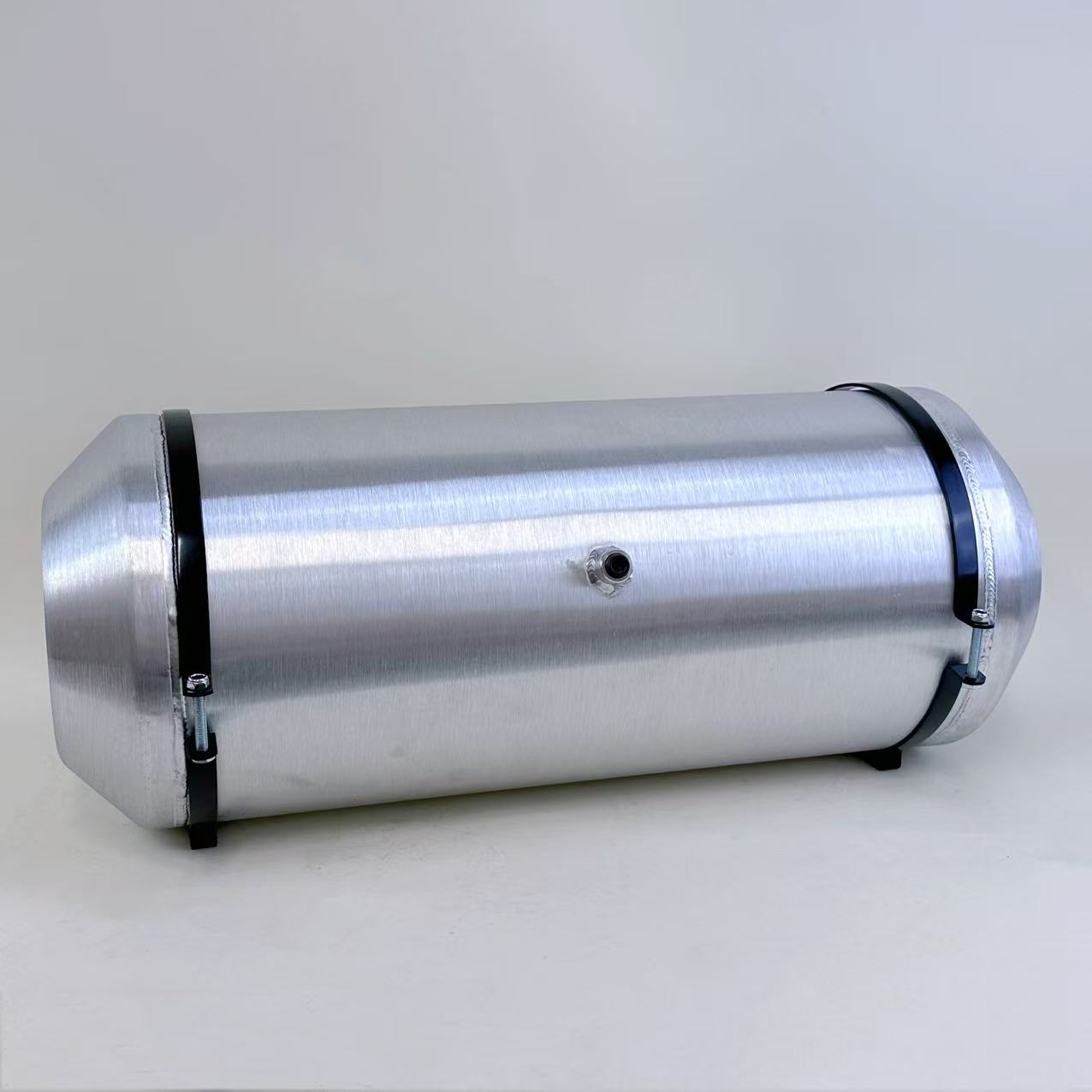 M705 JSD Aluminum Spun Fuel Tank 12x30 center Fill 14.5 Gallon 1/4'' NPT w Dual outlet design (return-compatible)