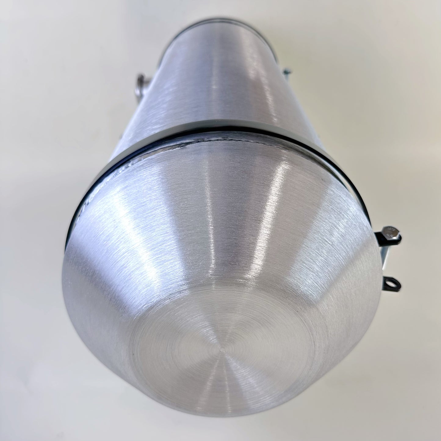 M702 JSD Aluminum Spun Fuel Tank 10x33 center Fill 11 Gallon 3/8'' NPT w Dual outlet design (return-compatible)