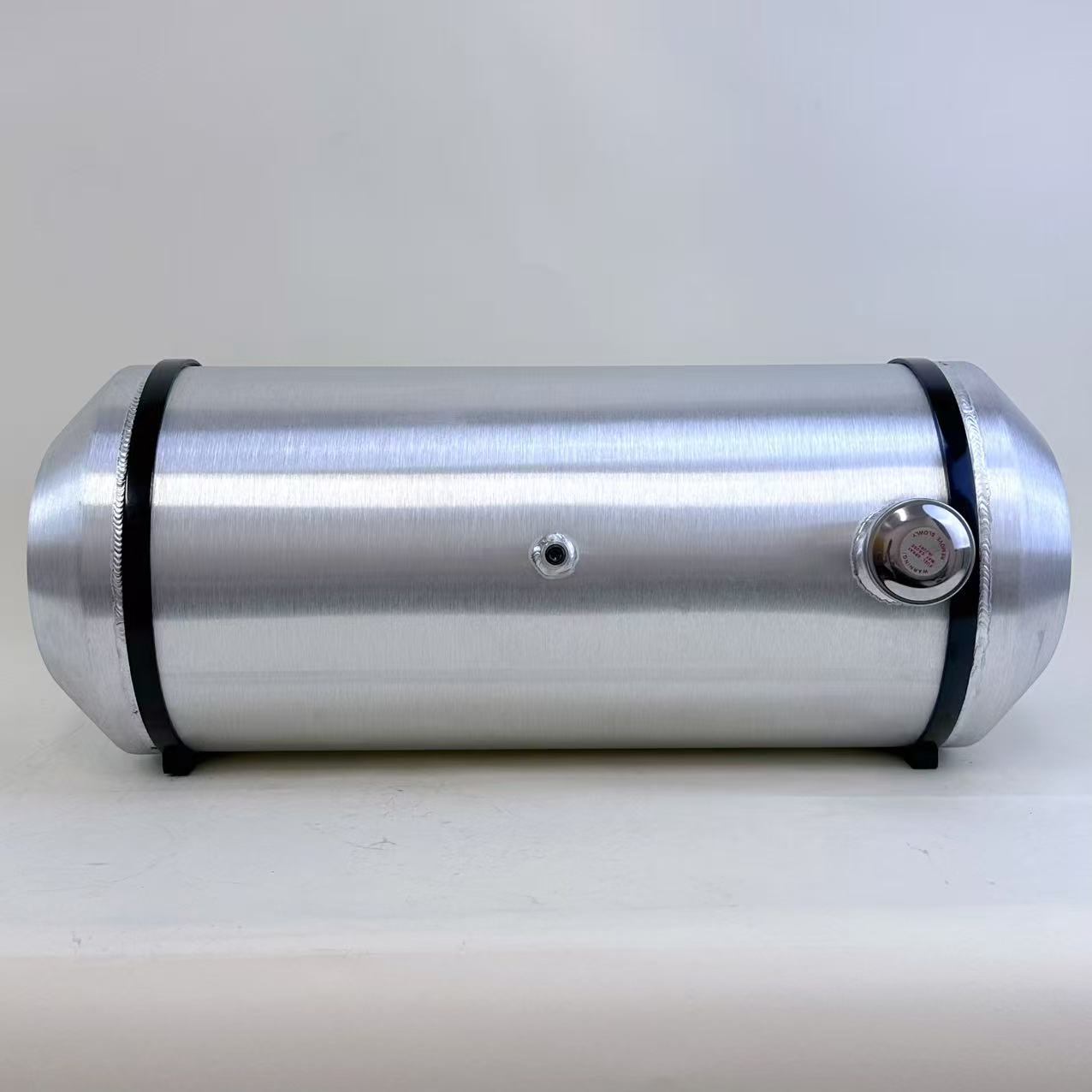 M705 JSD Aluminum Spun Fuel Tank 12x30 center Fill 14.5 Gallon 1/4'' NPT w Dual outlet design (return-compatible)