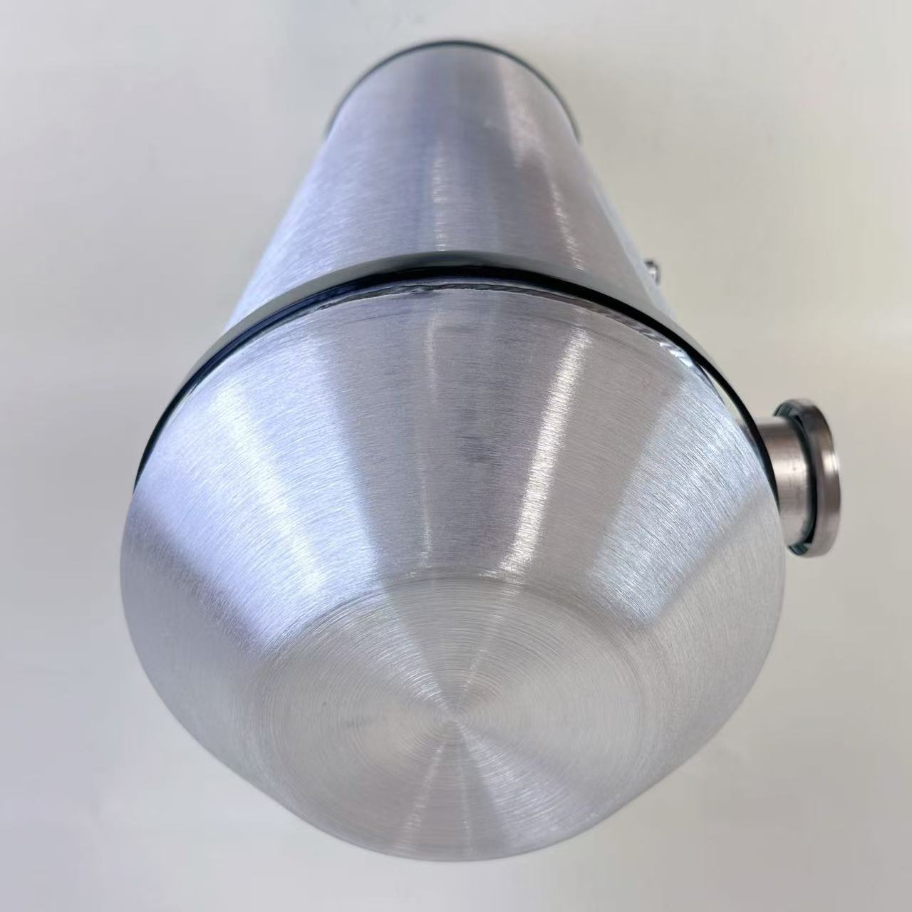 M705 JSD Aluminum Spun Fuel Tank 12x30 center Fill 14.5 Gallon 1/4'' NPT w Dual outlet design (return-compatible)