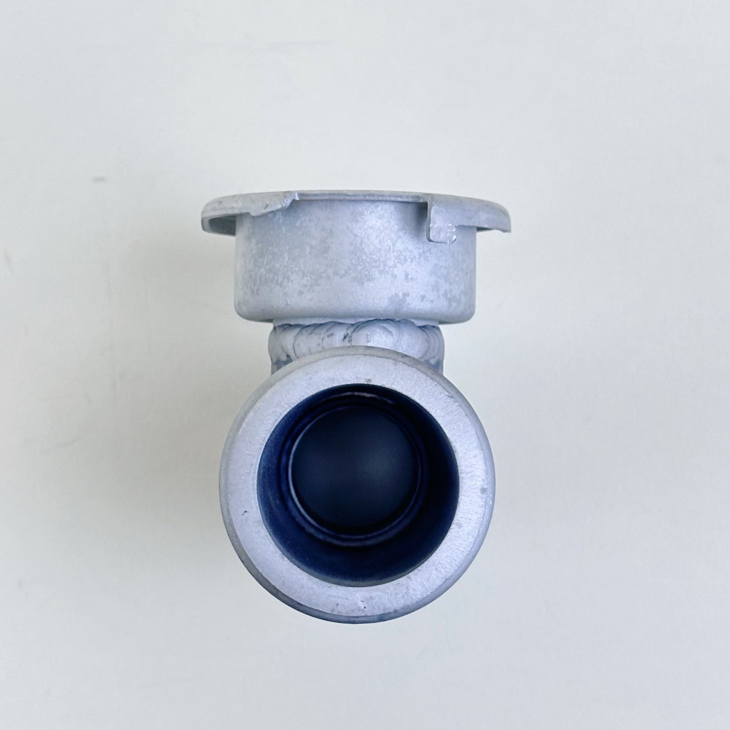 JSD M071 Aluminum Upper Radiator Hose Filler | 1-1/2" to 1-1/4" Universal | Replacement for MOROSO 63740