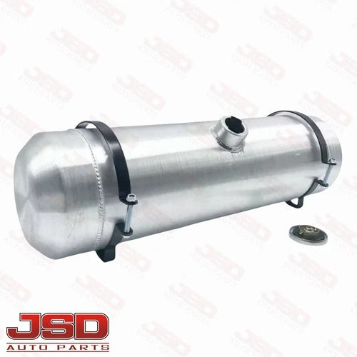 M230B JSD Aluminum Spun Fuel Tank 8x28 Center Fill 6 Gallon 1/4'' NPT w Baffle