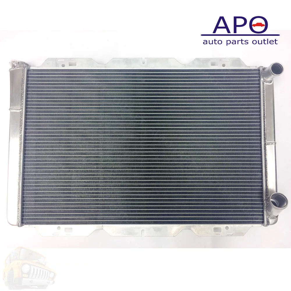 Aluminum Racing Radiator 80126N Double Pass 31" x 21" 31 In Width Universal Fit