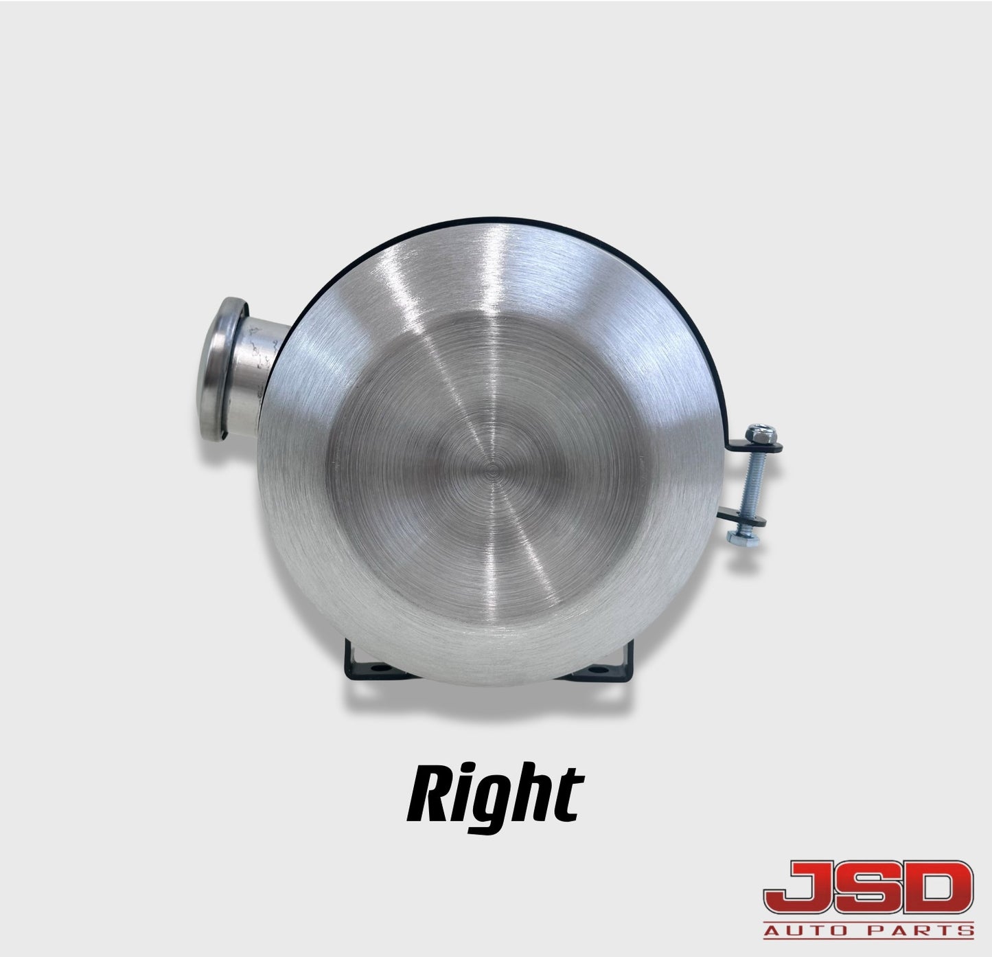 M183 JSD Aluminum Spun Fuel Tank 8x10 Center Fill 2 Gallon 1/4'' NPT