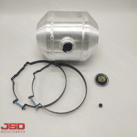 M253 JSD Aluminum Spun Fuel Tank 10x12 Center Fill 3.75 Gallon 3/8'' NPT Standard