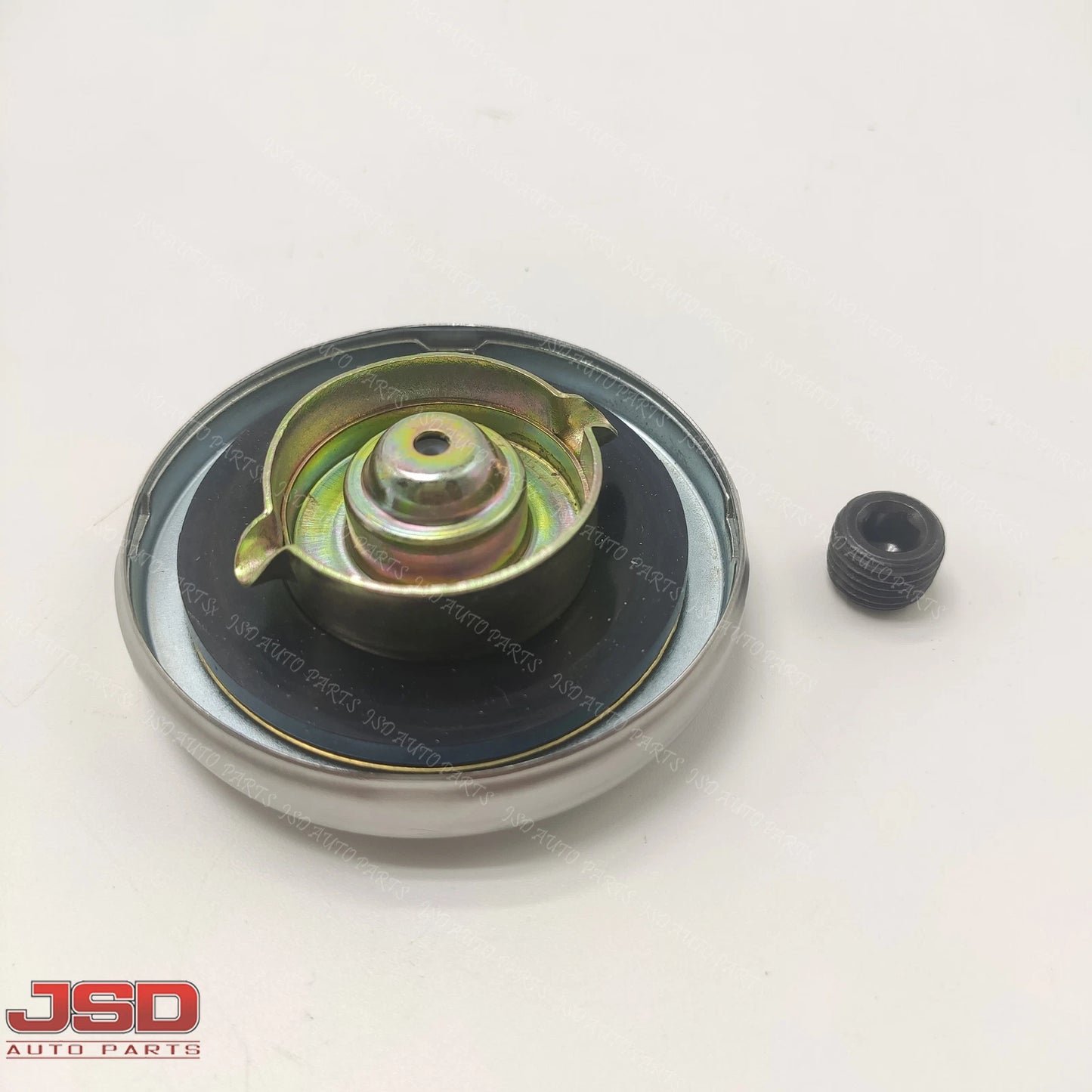 M256 JSD Aluminum Spun Fuel Tank 10x14 Center Fill 4 Gallon 1/4'' NPT