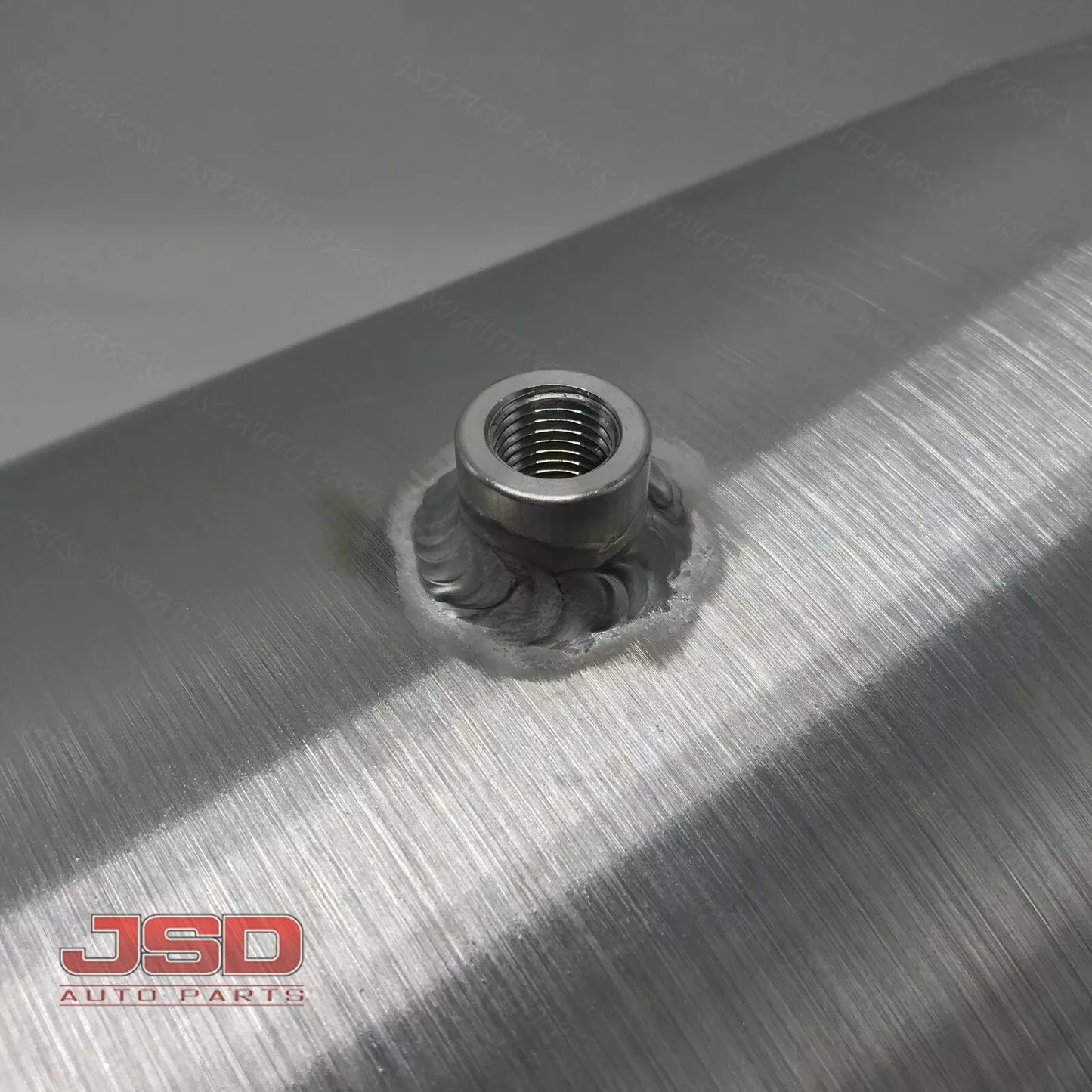 M178 JSD Aluminum Spun Fuel Tank 10x20 center Fill 6.75 Gallon 1/4'' NPT