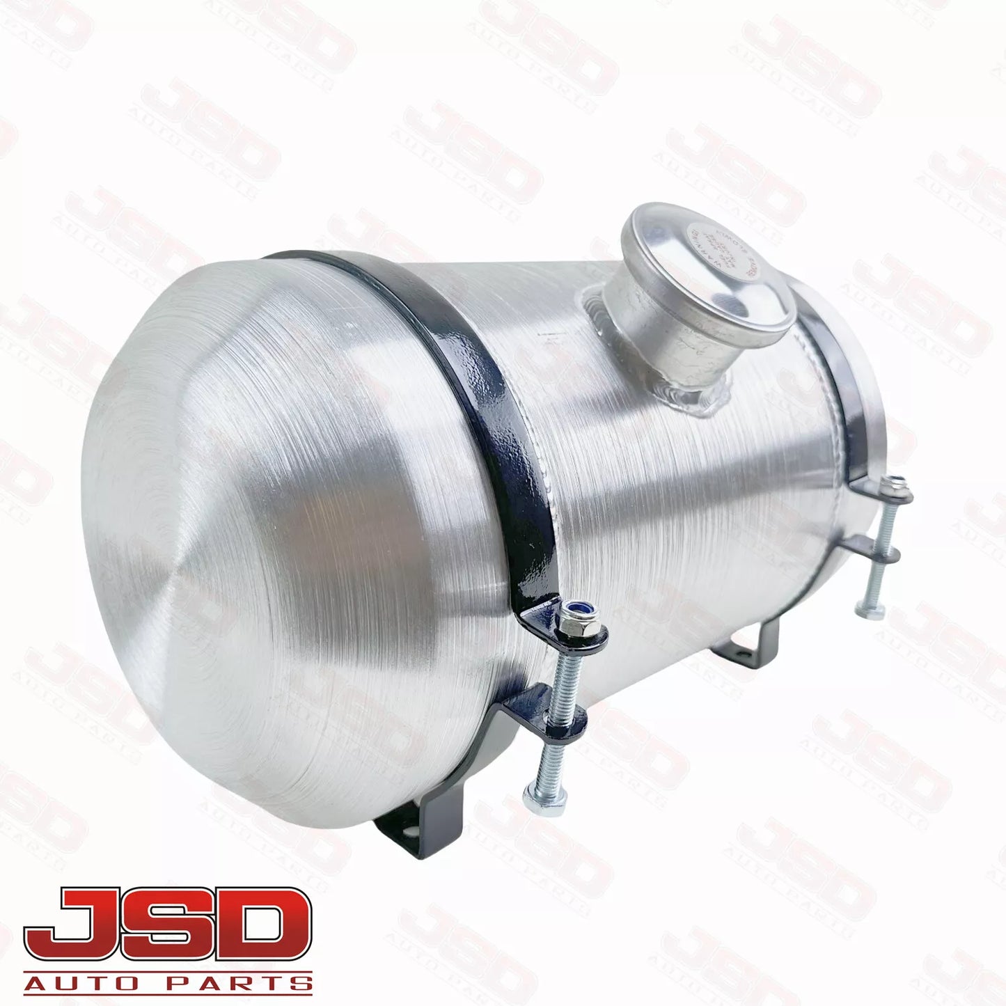 M330 JSD Aluminum Spun Fuel Tank 8x14 center Fill 2.9 Gallon 3/8'' NPT