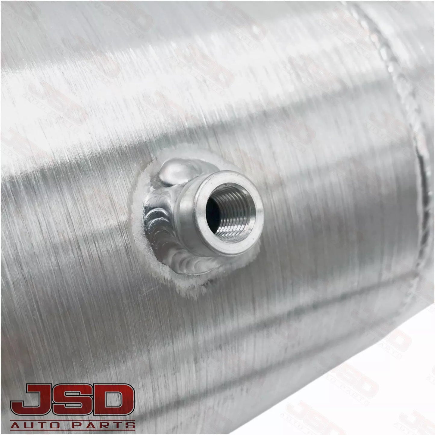M330 JSD Aluminum Spun Fuel Tank 8x14 center Fill 2.9 Gallon 3/8'' NPT
