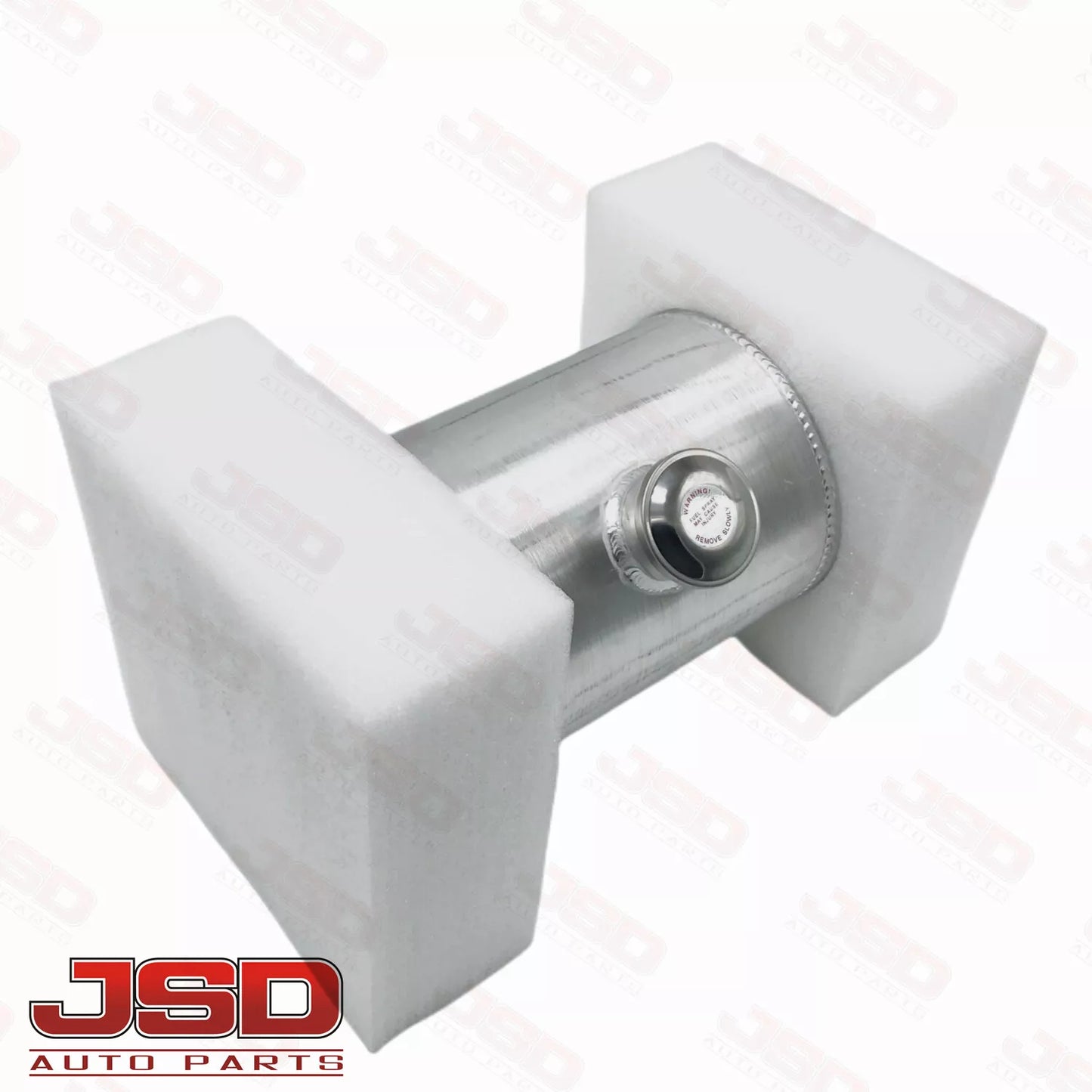 M208 JSD Aluminum Spun Fuel Tank 8x16 center Fill 3.25 Gallon 1/4'' NPT