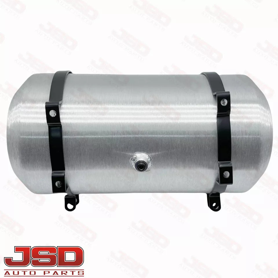 M208G JSD Aluminum Spun Fuel Tank 8x16 center Fill 3.25 Gallon 1/4'' NPT