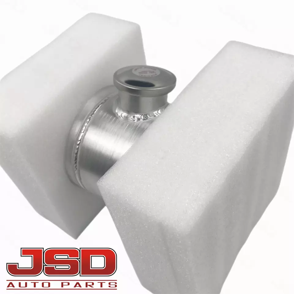 M318 JSD Aluminum Spun Fuel Tank 6x8 center Fill 0.75 Gallon 1/4'' NPT