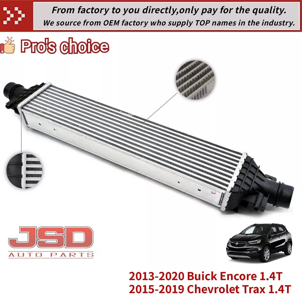 E200 Intercooler Charge Air Cooler for Buick Encore & Chevrolet Trax 1.4T | Replaces 42609477, 95026329