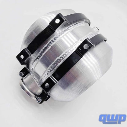 M186 JSD Aluminum Spun Fuel Tank 8x8 Center Fill 1.75 Gallon 1/4'' NPT