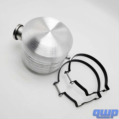 M186 JSD Aluminum Spun Fuel Tank 8x8 Center Fill 1.75 Gallon 1/4'' NPT