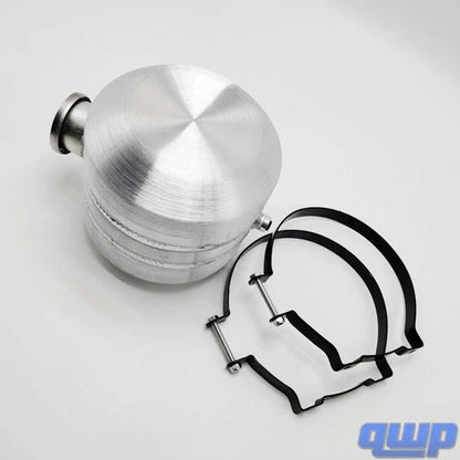 M186 JSD Aluminum Spun Fuel Tank 8x8 Center Fill 1.75 Gallon 1/4'' NPT