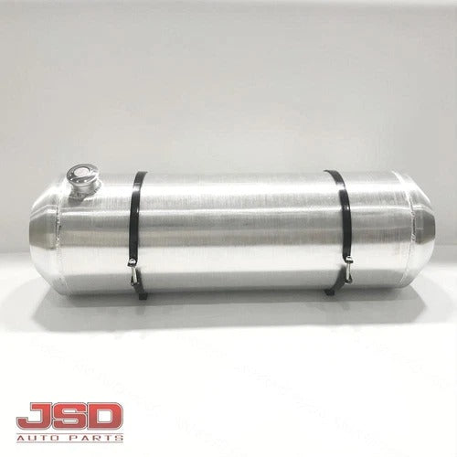 M305 JSD Aluminum Spun Fuel Tank 12x38 End Fill 18.25 Gallon 1/4'' NPT