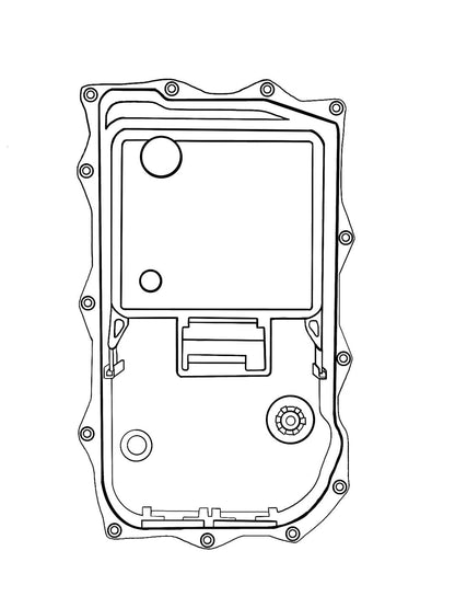 8HP70 Transmission Oil Pan for JEEP DODGE RAM CHRYSLER