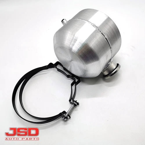 M185 JSD Aluminum Spun Fuel Tank 8x7.5 Center Fill 1.50 Gallon 1/4'' NPT
