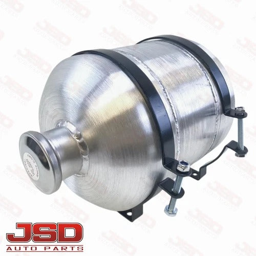 M328 JSD Aluminum Spun Fuel Tank 8x10 Top Fill 2.00 Gallon 1/4'' NPT