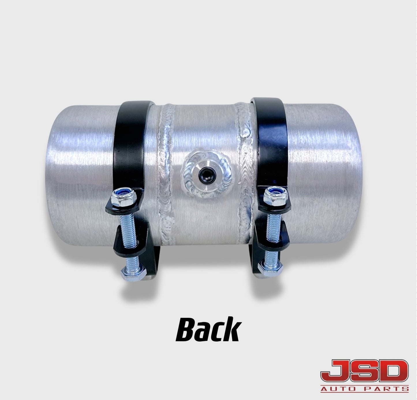 M359 JSD Aluminum Spun Fuel Tank 4x8 center Fill 0.38 Gallon 1/4'' NPT