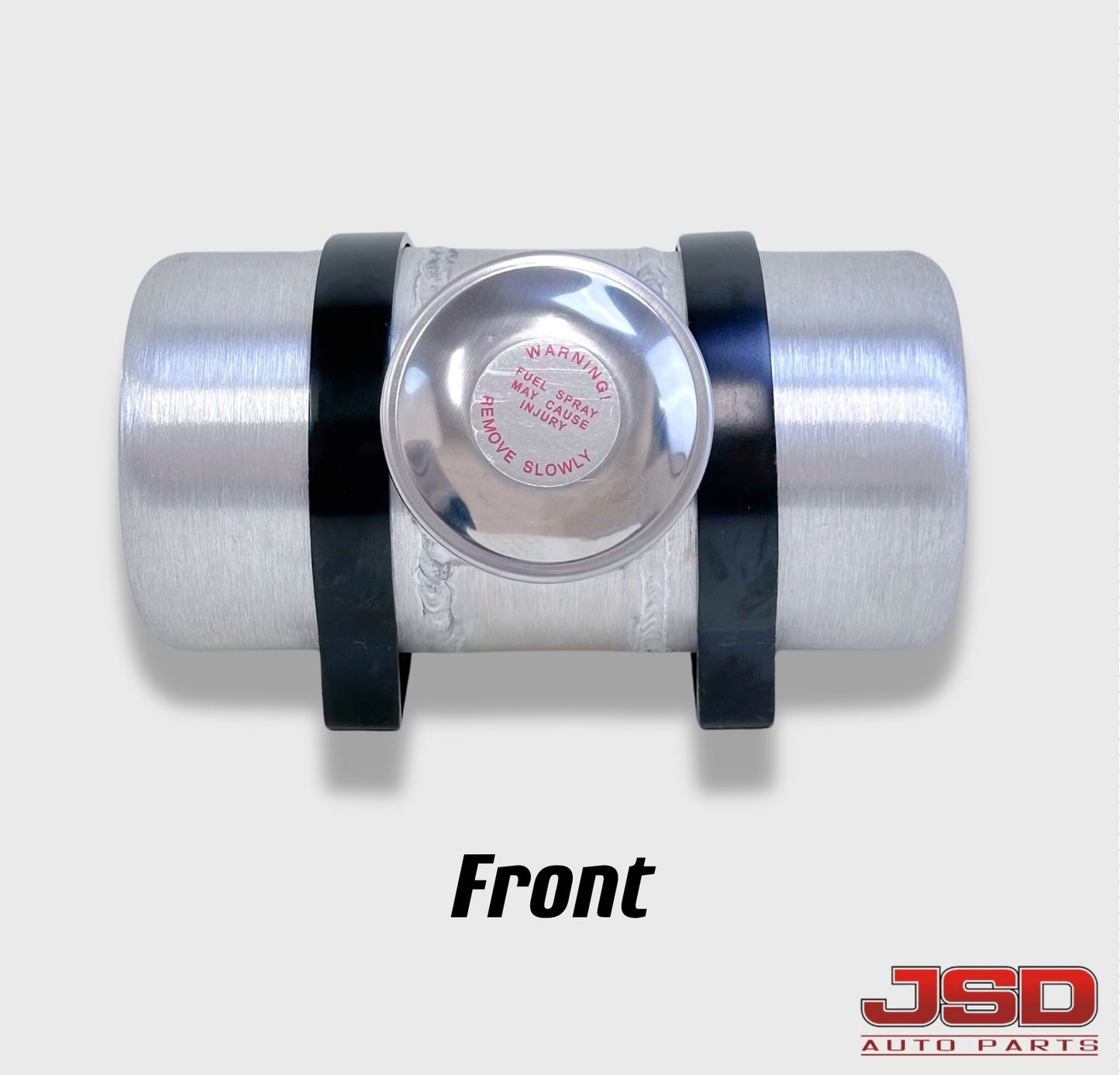 M359 JSD Aluminum Spun Fuel Tank 4x8 center Fill 0.38 Gallon 1/4'' NPT