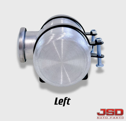 M359 JSD Aluminum Spun Fuel Tank 4x8 center Fill 0.38 Gallon 1/4'' NPT