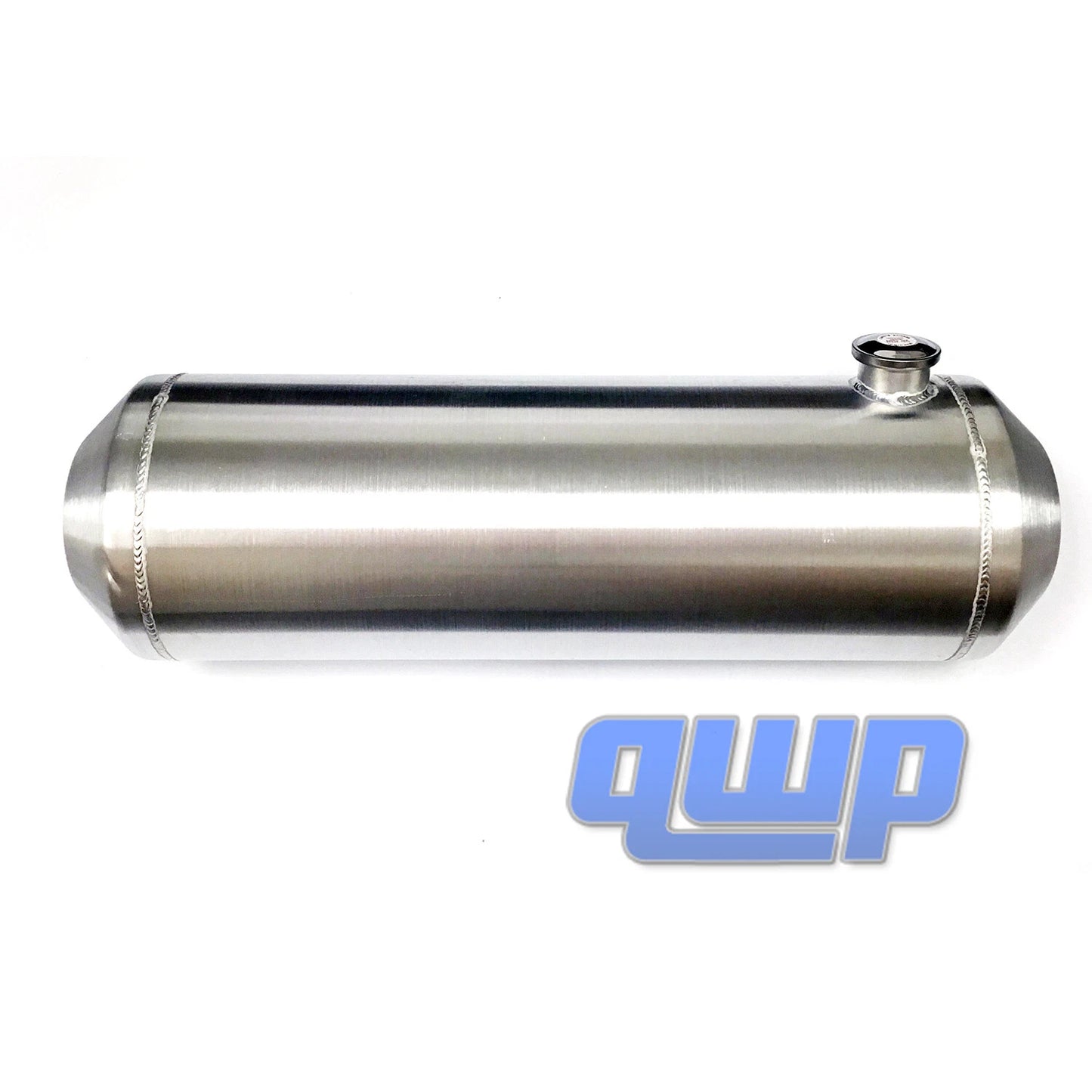 M036 JSD Aluminum Spun Fuel Tank 10x33 End Fill 11.00 Gallon 1/4'' NPT