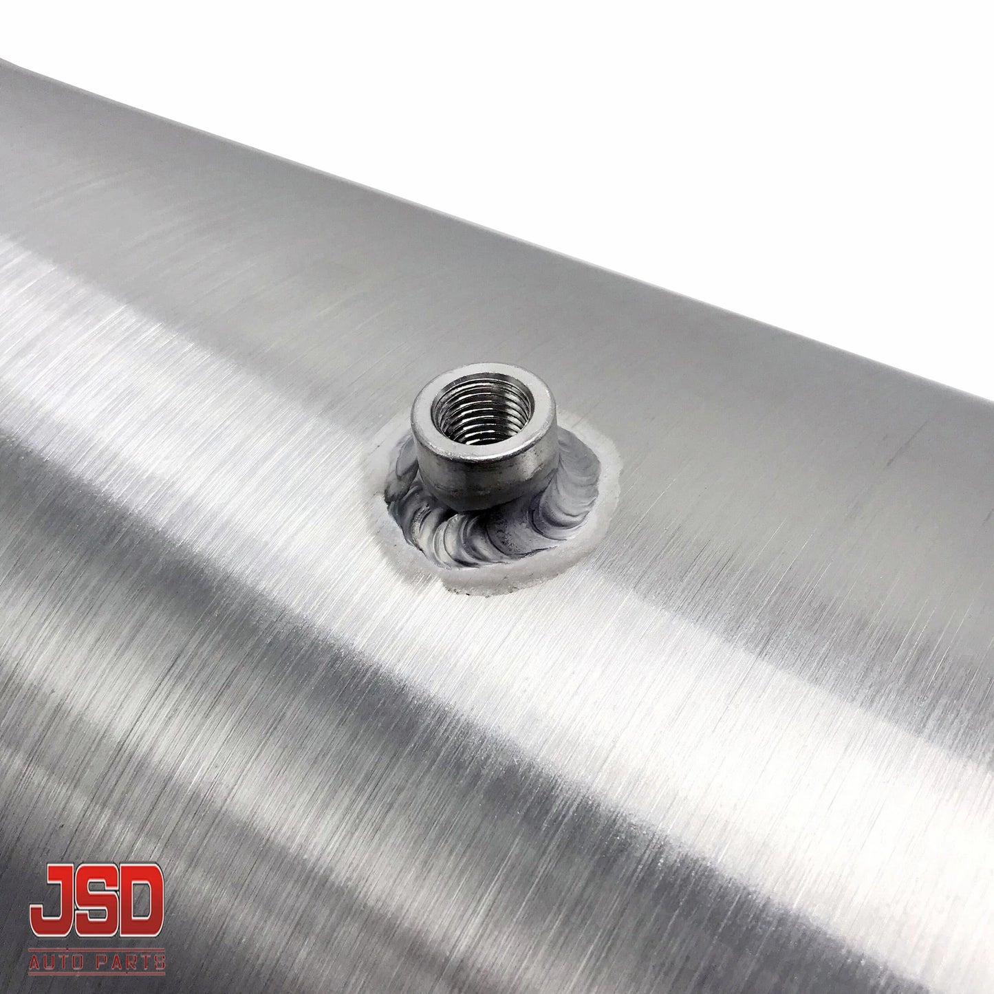 M179B JSD Aluminum Spun Fuel Tank 10x30 End Fill 10.00 Gallon 1/4'' NPT