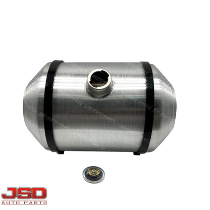 M192 JSD Aluminum Spun Fuel Tank 10x16 Center Fill 5 Gallon 1/2'' NPT
