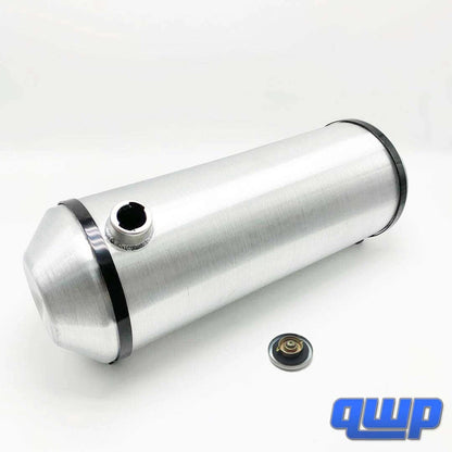 M197 JSD Aluminum Spun Fuel Tank 10x30 End Fill 10.00 Gallon 3/8'' NPT