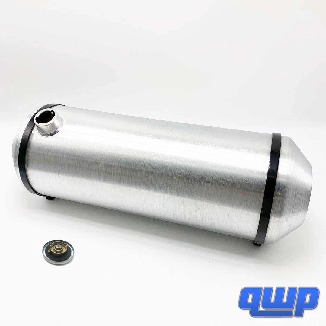 M197 JSD Aluminum Spun Fuel Tank 10x30 End Fill 10.00 Gallon 3/8'' NPT
