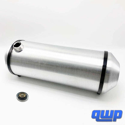 M197 JSD Aluminum Spun Fuel Tank 10x30 End Fill 10.00 Gallon 3/8'' NPT
