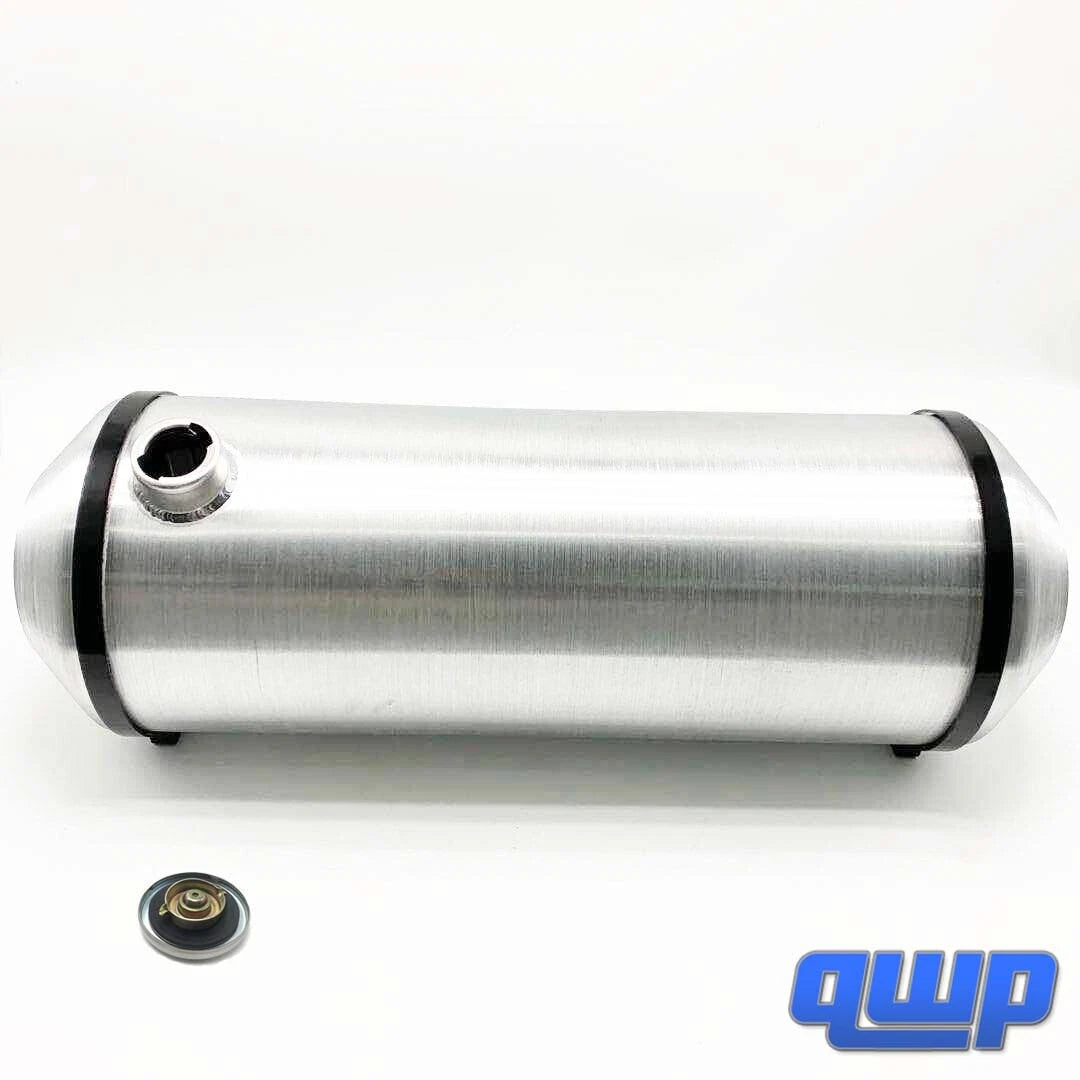 M197 JSD Aluminum Spun Fuel Tank 10x30 End Fill 10.00 Gallon 3/8'' NPT