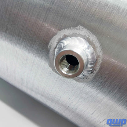 M199 JSD Aluminum Spun Fuel Tank 10x33 Center Fill 11.00 Gallon 1/4'' NPT