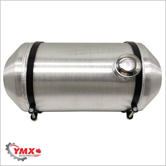 M260B JSD Aluminum Spun Fuel Tank 10x18 End Fill 6.25 Gallon 1/4'' NPT